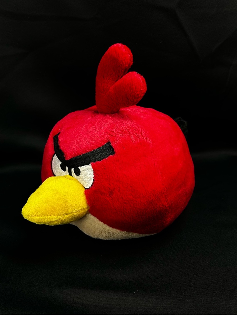 Red Angry Bird Plush Stuffed Animal - Soft Red & Yellow Character Toy